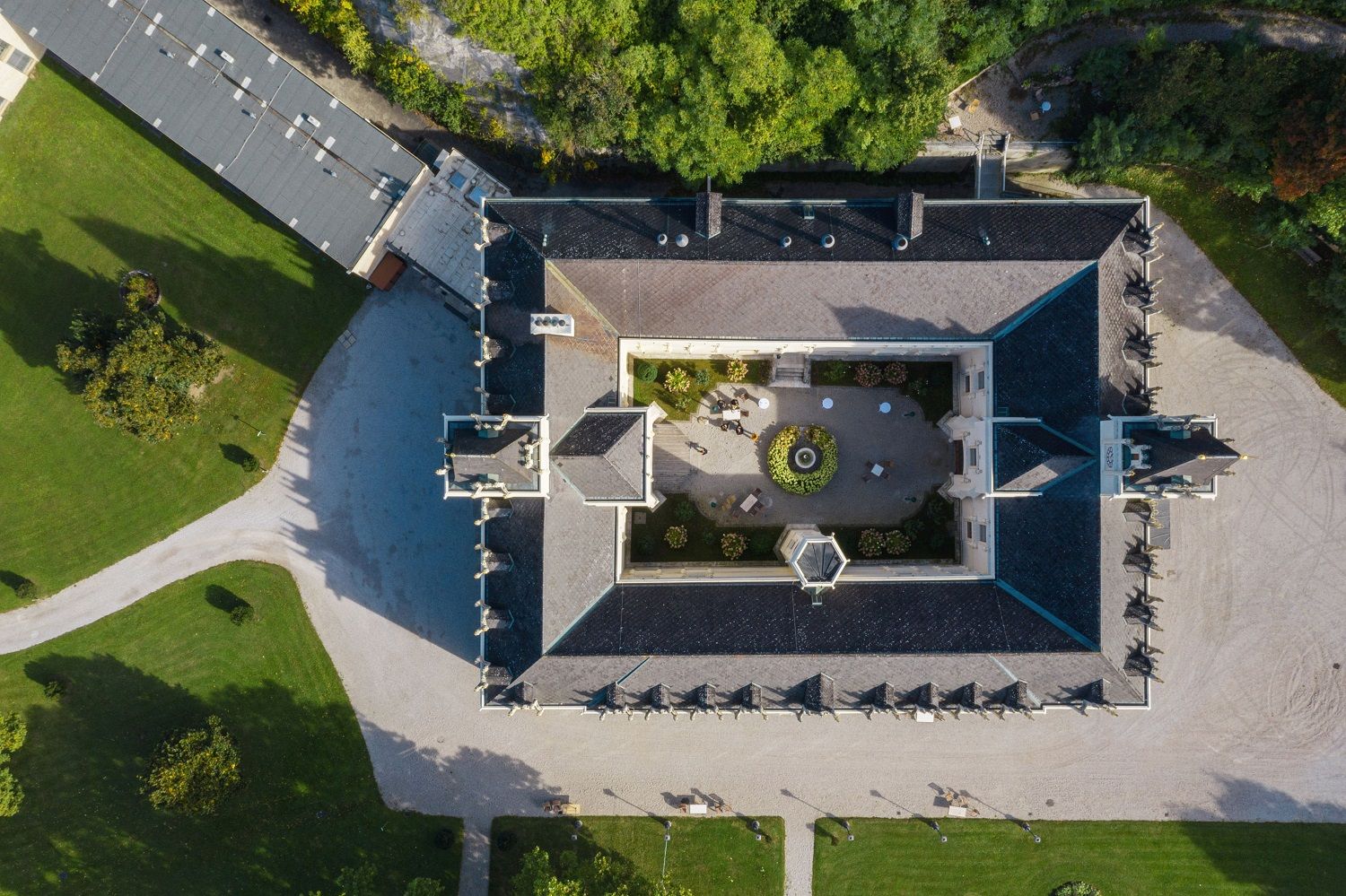 Hernstein kastély Vierkanthof