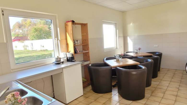 Common room, &copy; Camping Marbach