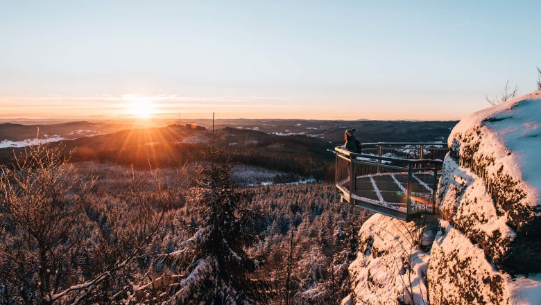 Téli túrázás, Nebelstein, © Waldviertel Tourismus/sommertage.com
