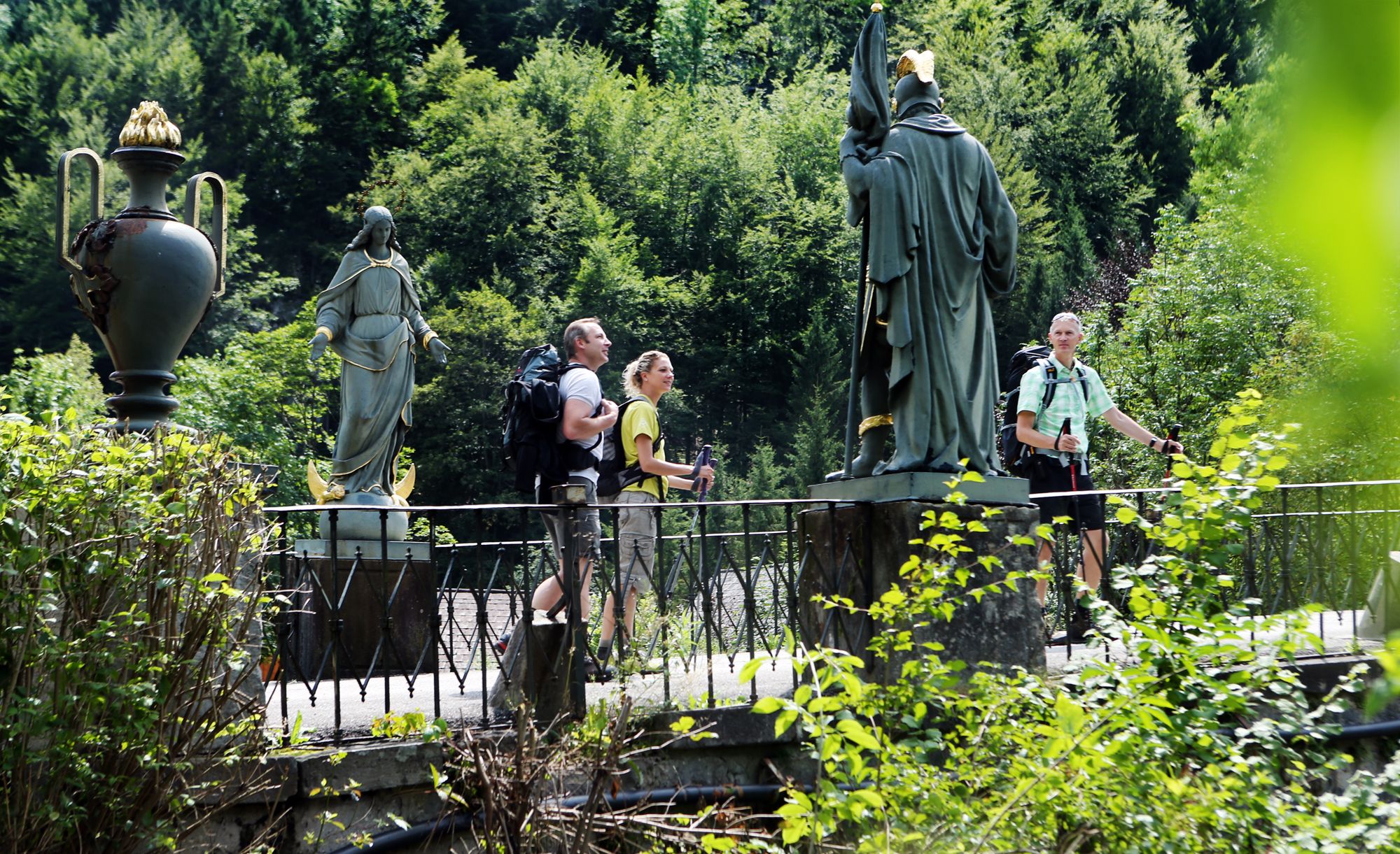 Töpperbrücke Lunzi-tó