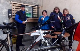 Cyclist's rest, &copy; Familie Kugler