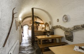 Interior view of the wine tavern, &copy; Monika Loeff