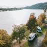 Aerial view of Camping Marbach, &copy; Marbach Camping