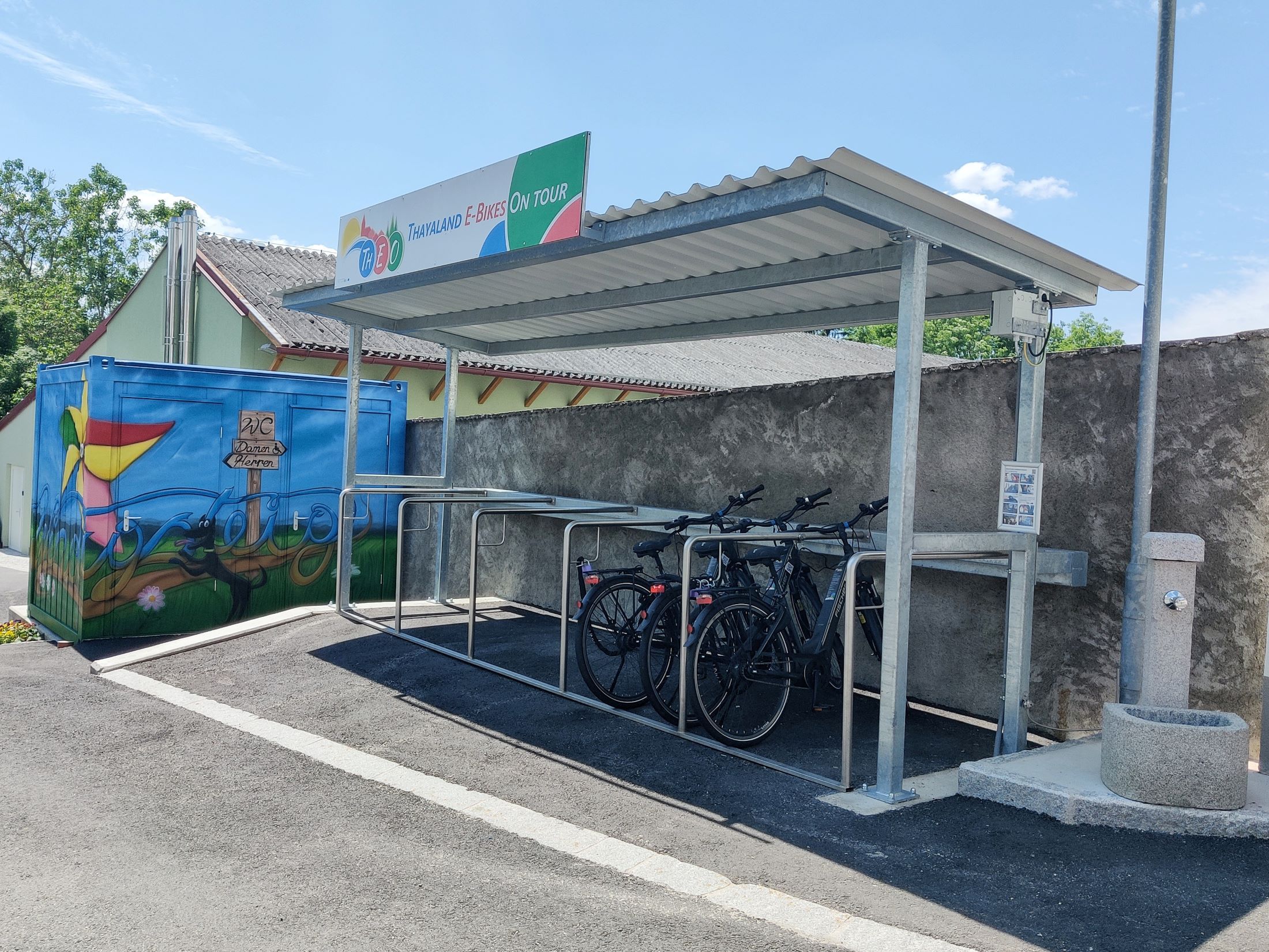 Theo E-Bike állomás