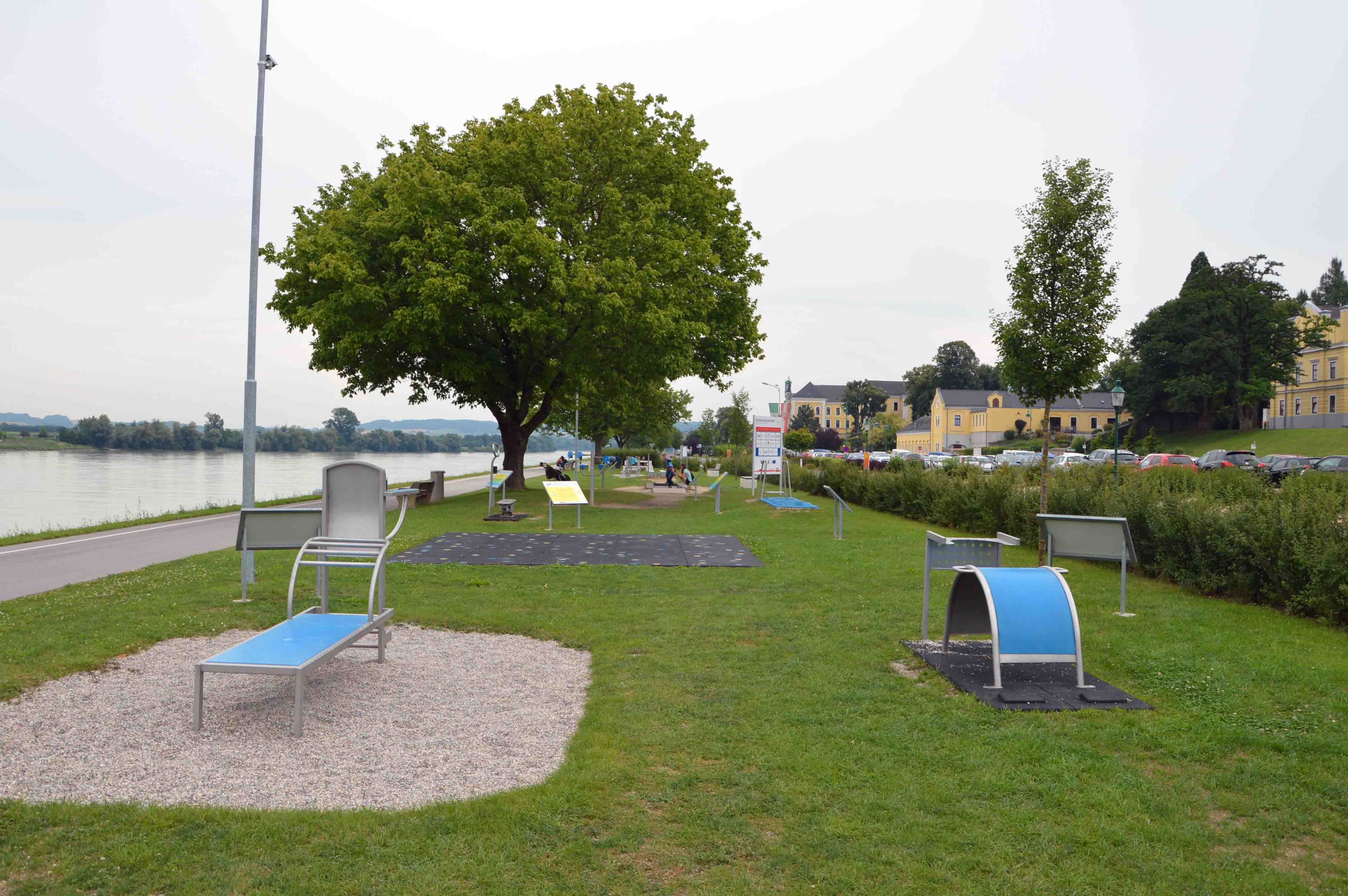 Berendezések az Ybbs edzőparkban