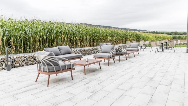 Cozy terrace, &copy; HFM Photography