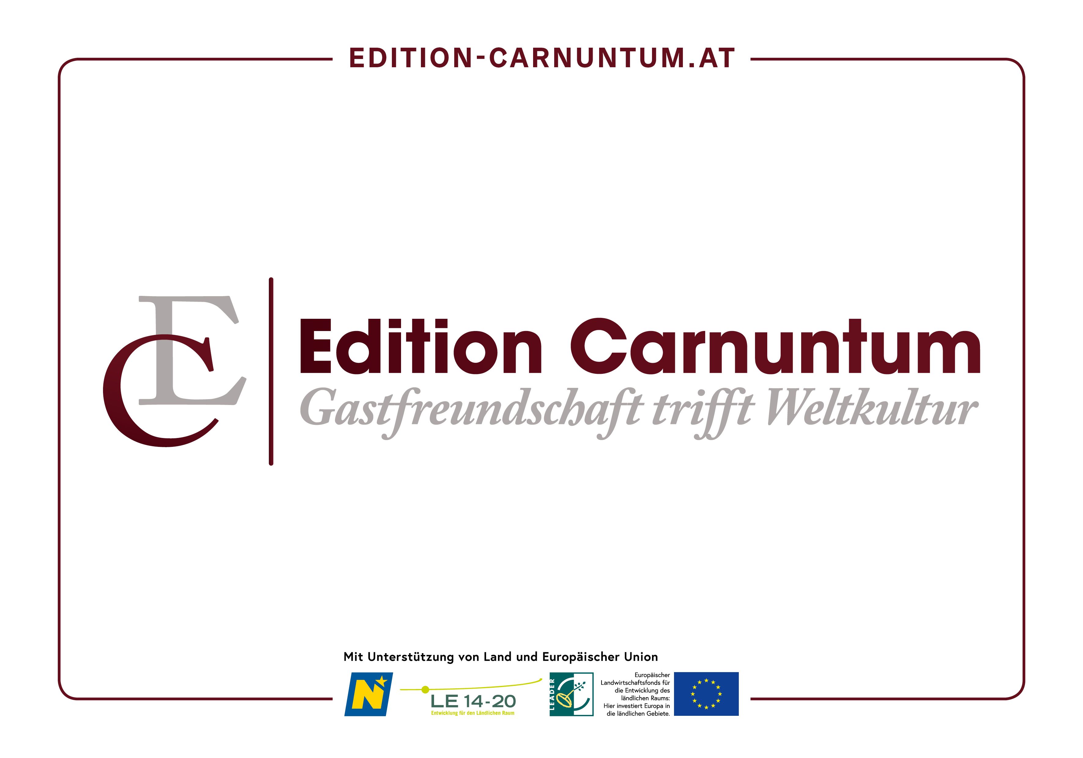 Edition Carnuntum minőségi partner logó