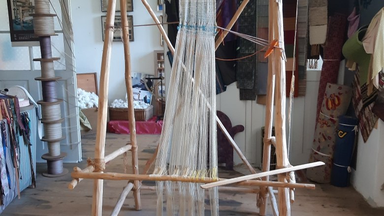 Stone Age loom, &copy; Ulrike Pany