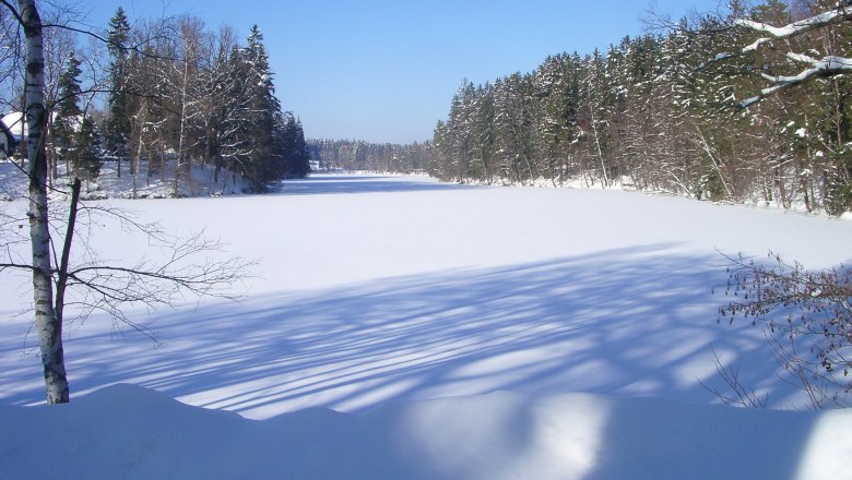 Herrensee in winter, © Hermann Böhm