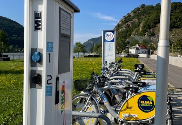 E-bike charging stations, &copy; Vera Pulker