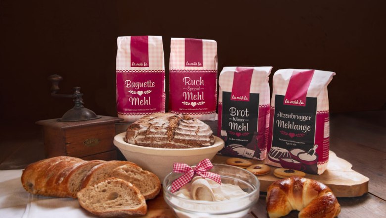 Langer M&uuml;hle, flour assortment, &copy; Katrin Wieland & Julia Scharl