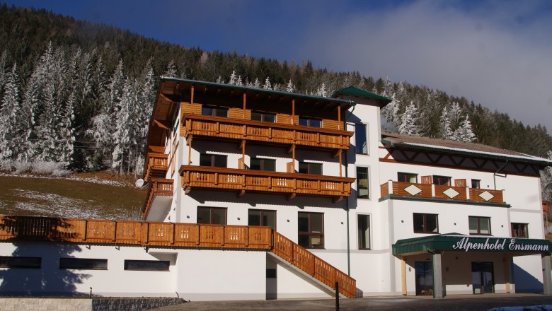Alpenhotel Ensmann in the hoarfrost, © Daniela Kronsteiner