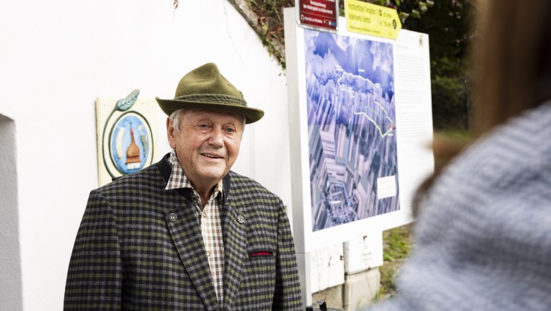 Cellar lane guide, © Donau Niederösterreich, Barbara Elser