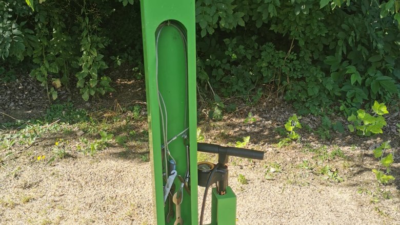 Bike service station DIE GARTEN TULLN, &copy; DIE GARTEN TULLN