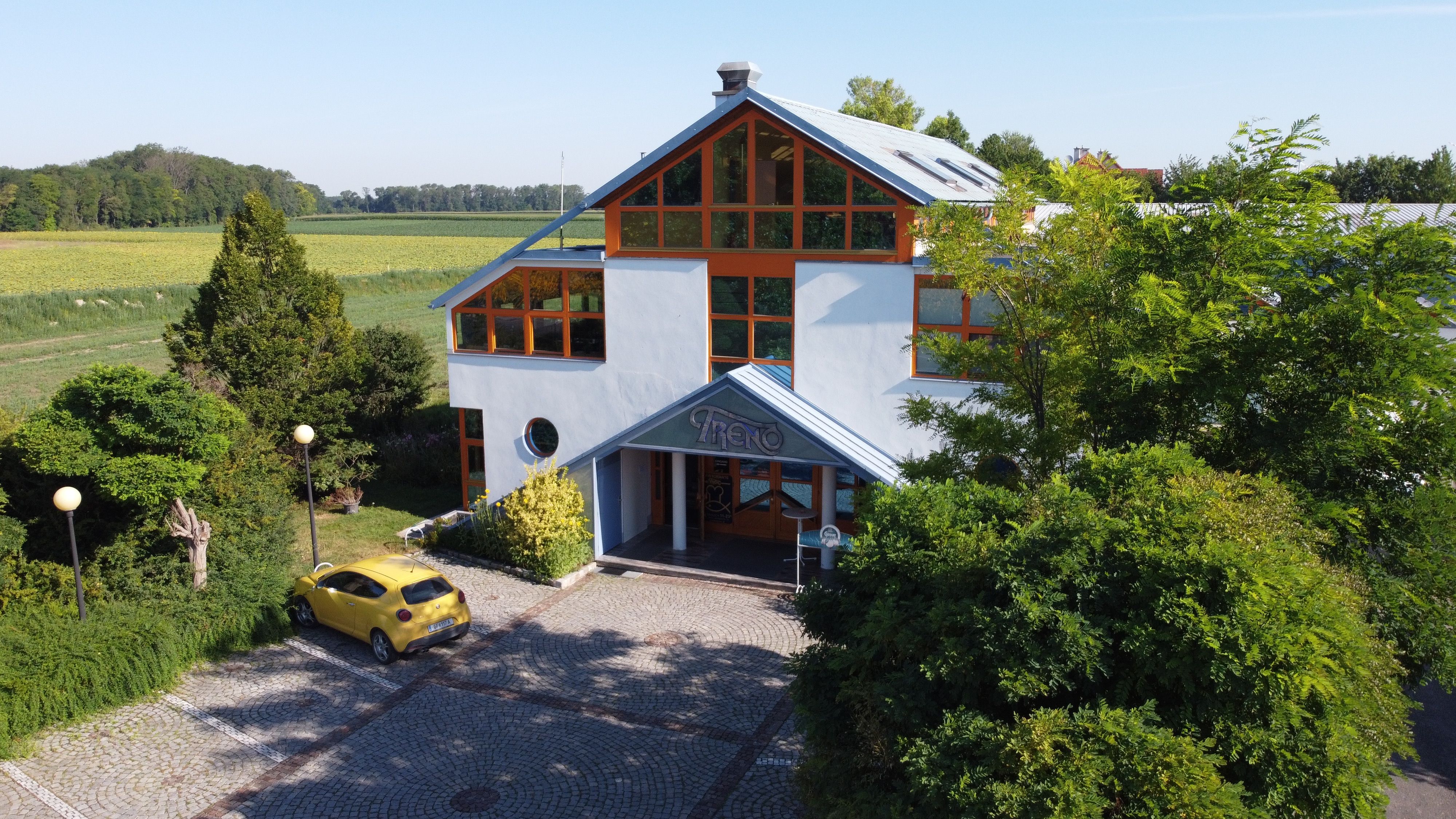 Treno Orth an der Donau étterem, külső nézet