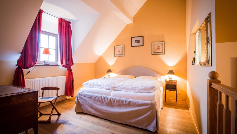 Deluxe double room with castle view, © Schlossschenke