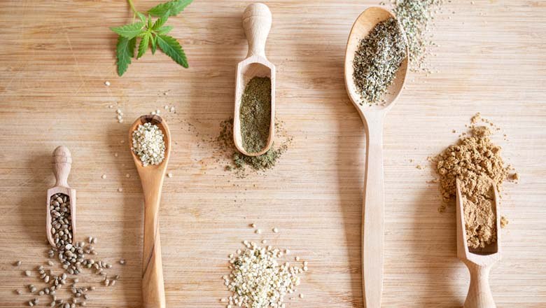 Hemp products, &copy; Hanfland