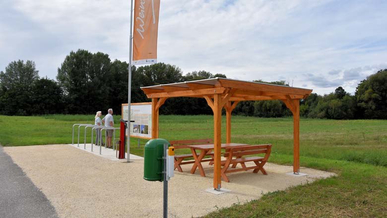 Weinviertel rest area Lanzendorf, EV 9, &copy; Gemeinde Mistelbach / Mark Sch&ouml;nmann