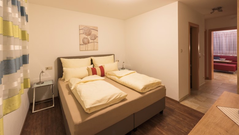 H&aacute;l&oacute;szoba, &copy; Familie Harrauer