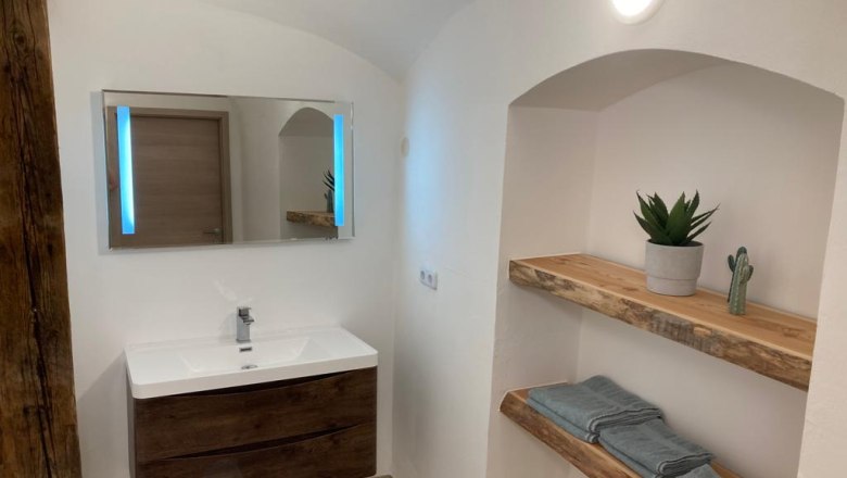 Bathroom, © Appartement AltstadtLiebe, Fotograf Birgit Waschka