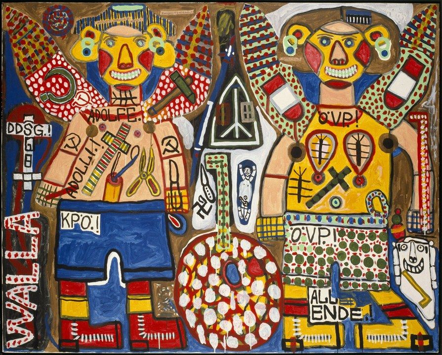 August Walla, Két angyal, 1986