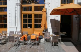 Café in Palais Wellenstein, © Marketing St.Pölten GmbH