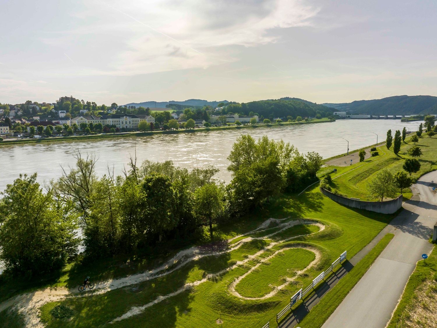 Bikearena Persenbeug-Gottsdorf légifelvétel