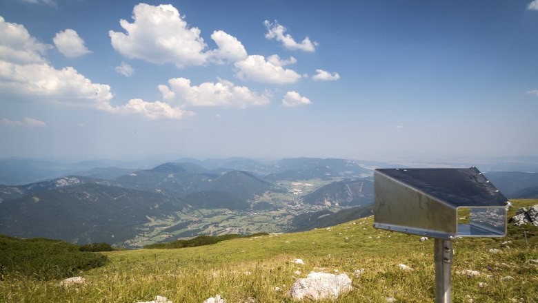 Viewpoint Elisabethkircherl Schneeberg, © Wiener Alpen, Foto: Franz Zwickl