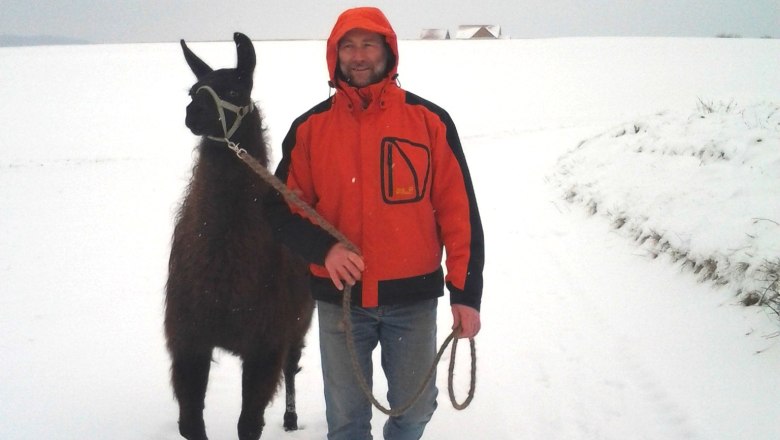 Llama hike, &copy; Kleindienst