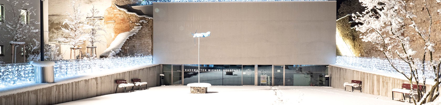 Die winterlichen Kasematten in Wiener Neustadt, © Wiener Neustadt/Michael Weller 