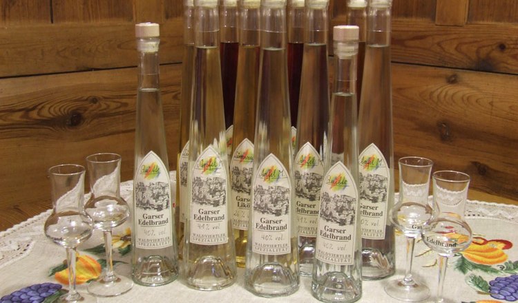 Fine brandies, &copy; Zaiserhof