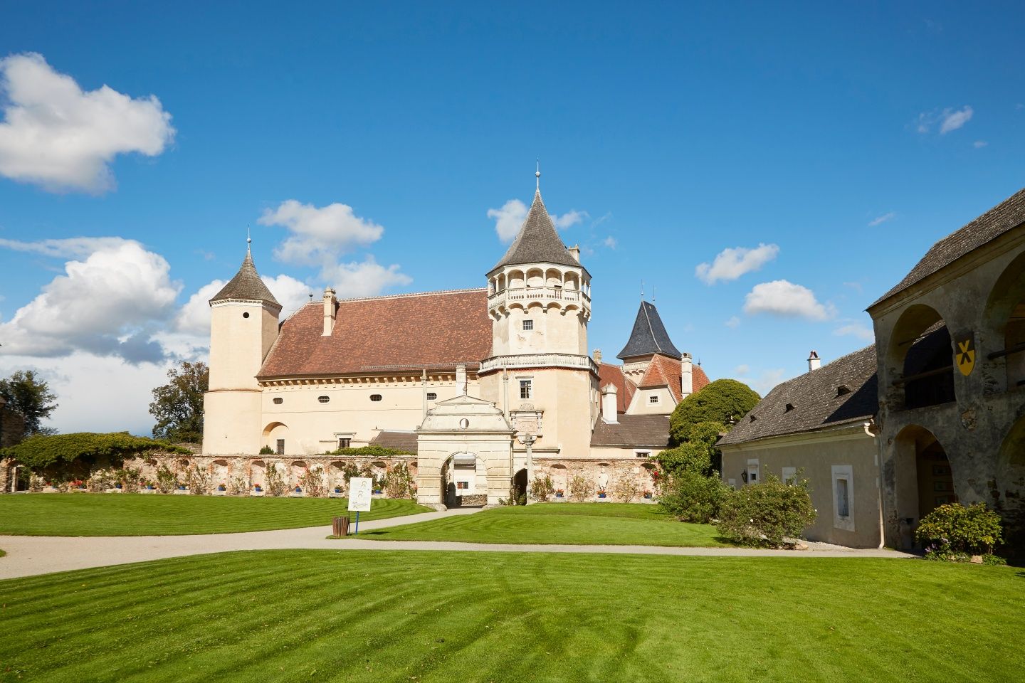 Reneszánsz Rosenburg kastély