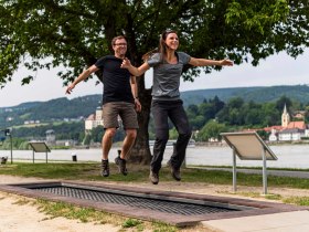 Bewegungspark an der Donaul&auml;nde in Ybbs, &copy; Robert Herbst