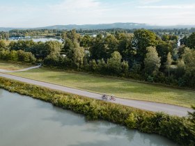 Radfahren in Feldkirchen an der Donau, © WGD Donau Oberösterreich Tourismus GmbH