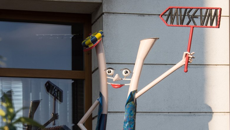 Museum mascot Max Historicus, &copy; @ Stadtmuseum Klosterneuburg