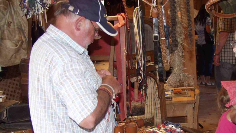 Saddler, &copy; Lebendes Handwerksmuseum