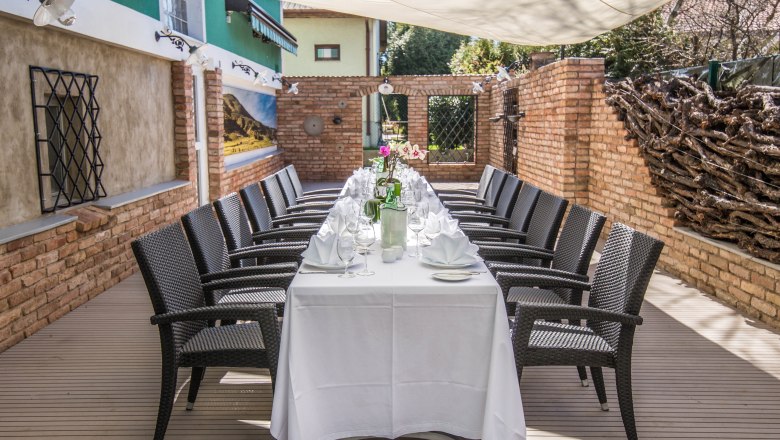 Our beautiful guest garden, &copy; Martin Schotte