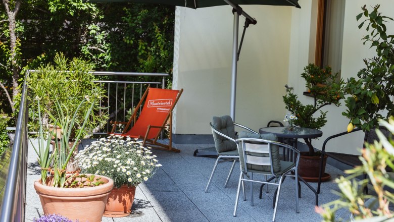 Pension Klug - Terrace, © Pension Klug - Fred Lindmoser