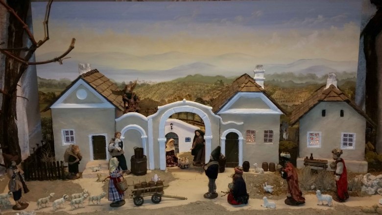 Weinviertel crib, &copy; Krippenmuseum V&ouml;sendorf