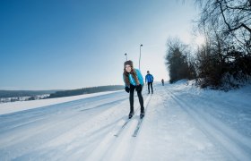 Cross-country skiing in Hirschenwies, &copy; Waldviertel Tourismus, Studio Kerschbaum