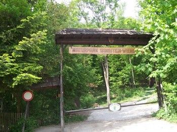 A purkersdorfi natúrpark bejárata