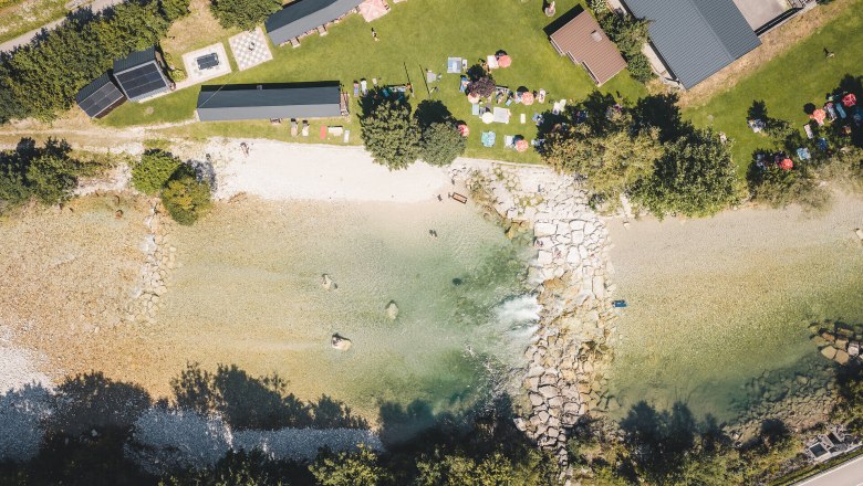 Mostviertel, summer, bike, Ybbstal cycle path, Hollenstein an der Ybbs lido, &copy; Nieder&ouml;sterreich Werbung/Gerald Demolsky