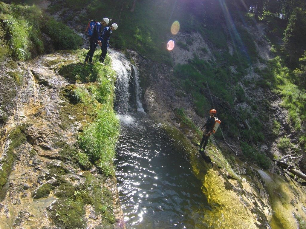 Canyoning természeti élmény