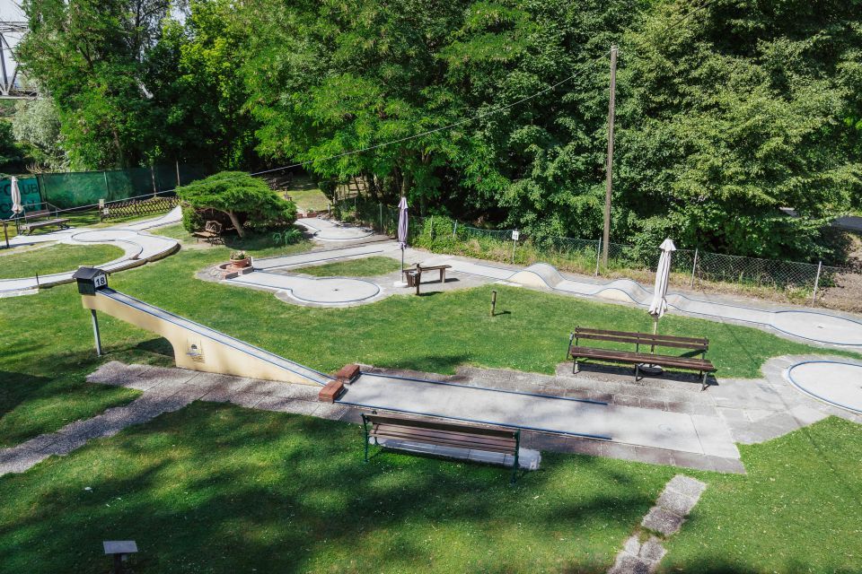 Minigolfpálya 18-as sáv