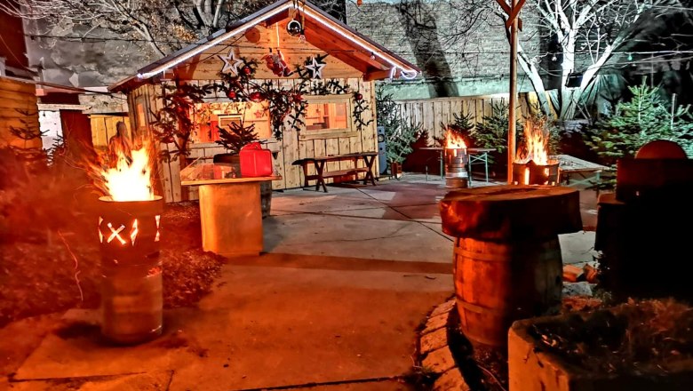 Winter in the garden, &copy; Reblaus