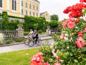 Radfahrer in Ybbs &copy; Robert Herbst, &copy; Donau Nieder&ouml;sterreich Tourismus GmbH