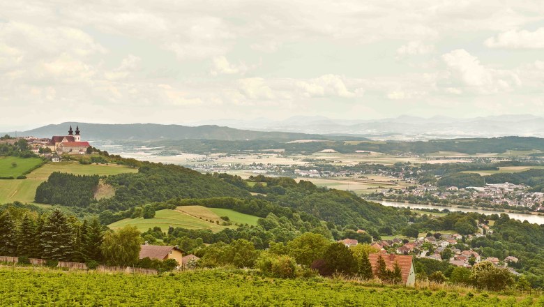 View of Maria Taferl and the Danube valley, &copy; Klaus Engelmayer
