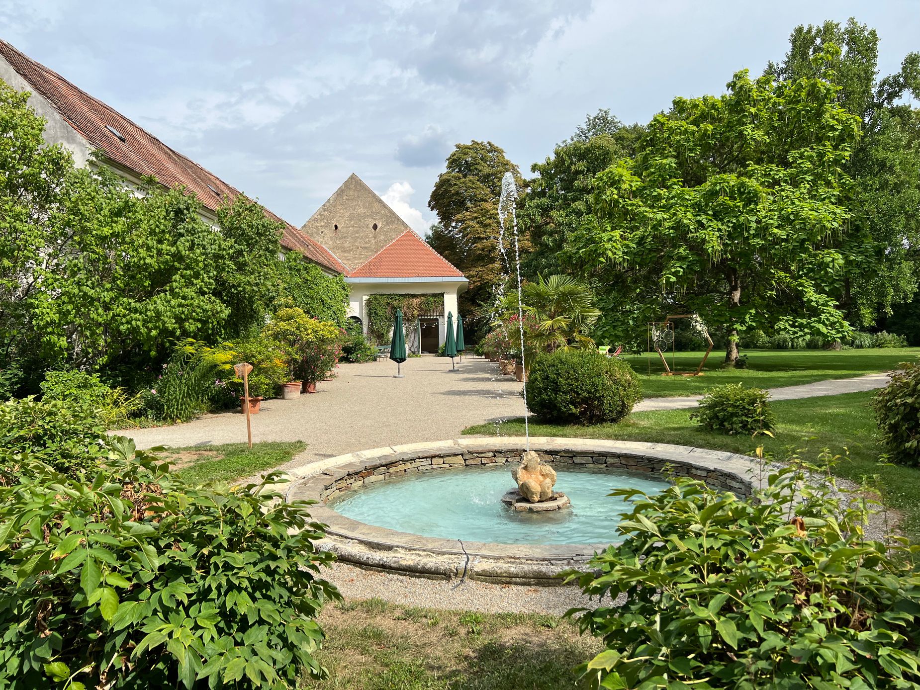 Mühlbach kastélypark