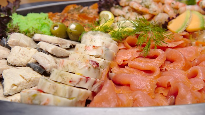 Catering | Fish platter, &copy; Ing. Roland Schuller