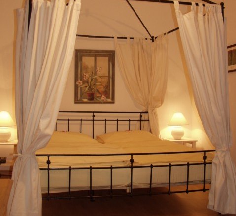 Canopy bed, © Hotel Residenz Schrannenhof Canopy bed, © Hotel Residenz Schrannenhof